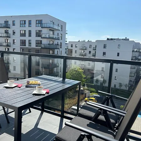 Apartment Climatic / Ul.grudziadzka / 2km From The Beach Gdansk